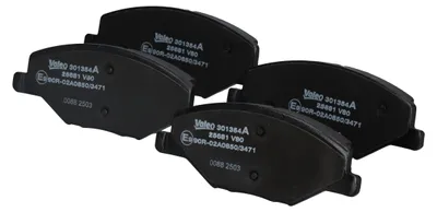 Produktbild von VALEO Bremsbeläge Satz Vorne für VW Polo Schrägheck (6R1, 6C1) 301354A