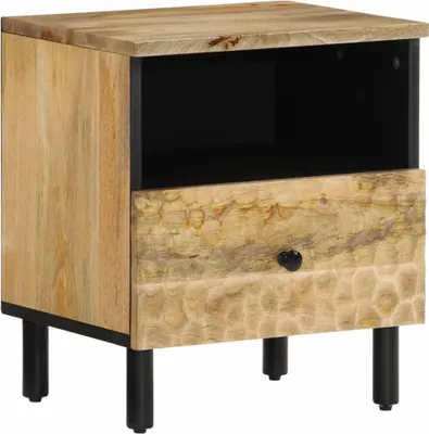 Produktbild von Nachttisch 40x33x46 cm Massivholz Mango