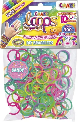 Productafbeelding van CRAZE 59517, Armbandjes voor kinderen, siliconen, verschillende kleuren