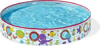 Produktbild von Bestway® Fill 'N Fun™ Planschbecken Marine Ø 152 x 25 cm