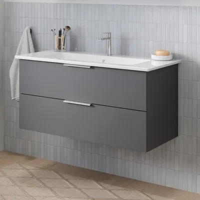 Productafbeelding van Steinkamp Living 2.0 / Villeroy & Boch wastafel met onderkast, 100 cm