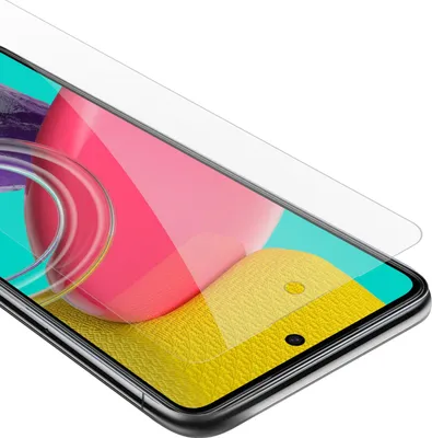 Immagine prodotto di Cadorabo pellicola blindata per Samsung Galaxy M53 5G pellicola protettiva in vetro temperato trasparente di protezione del display