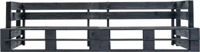 Zdjęcie produktu dla VidaXL 277416, Czarny, Drewno, Dorośli i dzieci, 2200 mm, 660 mm, 550 mm