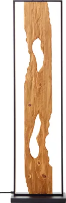 Productafbeelding van Led staande lamp Chaumont met hout
