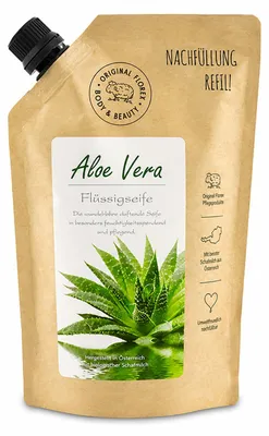 Produktbild von Florex Flüssigseife Aloe Vera Nachfüllbeutel 500 ml