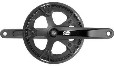 Produktbild von Gates Kurbelgarnitur CDN S250 55t 175mm Metallschutzkante schwarz.