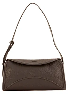 Produktbild von LACOSTE Schultertasche Flap Shoulder Bag Dark Brown taupe