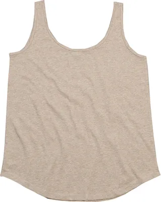 Produktbild von Mantis M92 | WomenŽs Loose Fit Vest T-Shirt - Farbe: Natural Melange - Größe: L