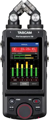 Zdjęcie produktu dla Tascam Portacapture X8  - portable  high resolution multi-track recorder