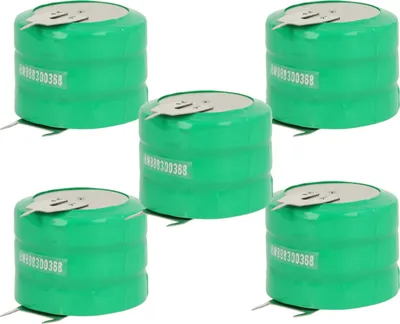Produktbild von vhbw 5x Akku Ersatz für V250H für Modellbau (250mAh, 3,6V, NiMH), mit 3 Pin Stecklötfahne