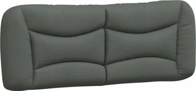 Obrázok produktu pre Polštár na hlavovú časť "Hvar", tmavosivý, 137 cm, tkanina