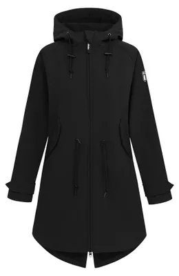 Produktbild von Derbe Hamburg Kurzmantel Damen Friese Island schwarz S