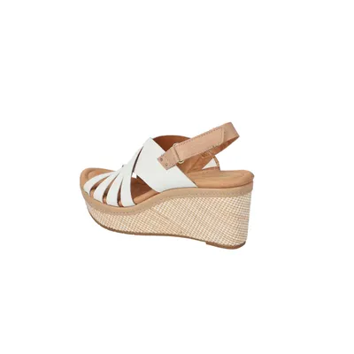 Produktbild von Clarks Damen Keilsandaletten 7100-2.5, 7100-3, 7100-3.5, 7100-4, 7100-4.5, 7100-5, 7100-5.5, 7100-6, 7100-6.5, 7100-7, 7100-7.5, 7100-8, 7100-8.5, 7100-9.5 CLA-26171534 white 7.5