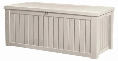 Produktbild von Keter 230396, Aufbewahrungsbox, Cremefarben, Rechteckig, Einfarbig, Drinnen, Universal, Garten