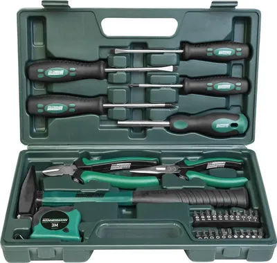 Produktbild von Brüder Mannesmann Heimwerker Werkzeugset im Koffer 31teilig M29031 (M29031)