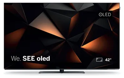 Zdjęcie produktu dla We. by Loewe We. SEE 42 oled dc, 106,7 cm (42"), 3840 x 2160 px, OLED, Smart TV, Wi-Fi, Czarny