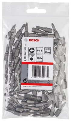 Produktbild von Schrauberbit Extra-Hart PZ 1, 25 mm, 100er-Pack