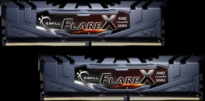 Obrázok produktu pre G.Skill Flare X (for AMD) F4-3200C16D-16GFX, 16 GB, 2 x 8 GB, DDR4, 3200 MHz, 288-pin DIMM