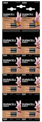 Produktbild von Alkaline battery DURACELL BASIC LR03 20pk blister /10 * 2/ HBDC 1.5V