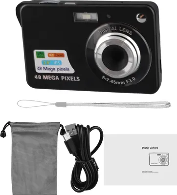 Produktbild von Tragbare 720p Digitalkamera Video Camcorder 48MP Foto 16x Zoom Anti-Shake 2,8-Zoll