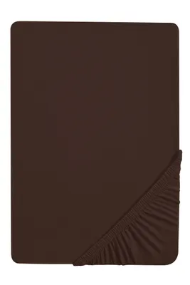 Produktbild von biberna Jersey-Spannbetttuch TOPAS / MOCCA 90-100x200 cm