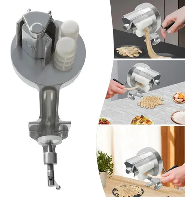 Produktbild von Manuelle Nudelmaschine aus Aluminium