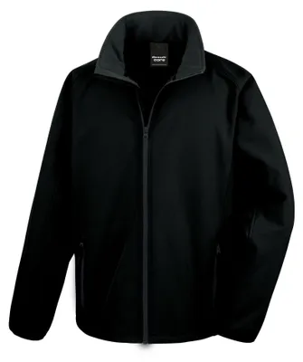 Produktbild von Result Core - Softshelljacke Zum Bedrucken für Herren FK1248 (3XL) (Schwarz)
