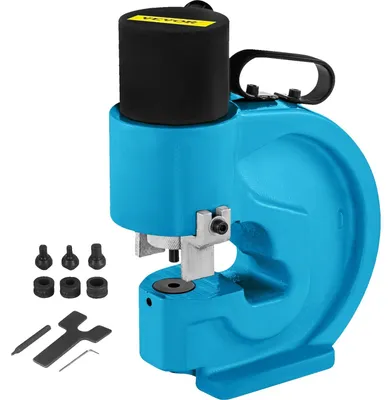 Produktbild von VEVOR CH-70 Hydraulische Lochstanze Stanze, 35T Flachkupfer Elektrische Pumpe L-Stil, CP-700 H-Stil CFP-800-1 Busbar Wolframstahl