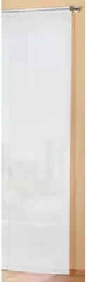 Produktbild von Panelvorhang - Schiebevorhang - Fensterdekoration - Pflegeleicht - 245 x 60 cm - Weiß