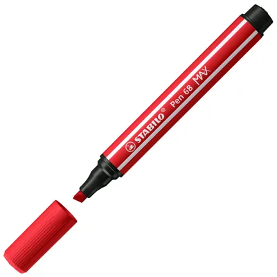 Immagine prodotto di STABILO 768/48 STABILO Pen 68 Max pennarello rosso, 1 pz.
