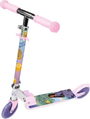 Image de Trottinette Disney à 2 roues Wish, guidon réglable, roues en polyuréthane