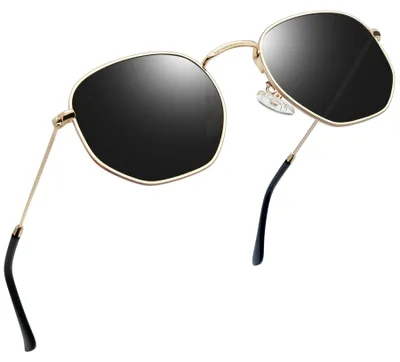 Produktbild von Hexagonale Sonnenbrille mit UV400-Schutz