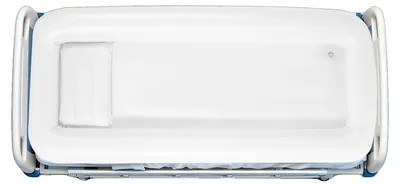 Image de Baignoire gonflable, coussin confortable, design peu encombrant, blanc