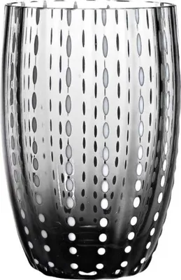 Produktbild von ZAFFERANO Perle Set 6 Gläser Tumbler Grau
