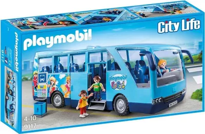Immagine prodotto di PLAYMOBIL 9117 City Life Autobus scolastico, Fun Park
