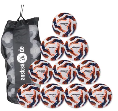 Produktbild von Ballset Uhlsport Trainingsball SALA PRO inkl. Ballsack 10 Bälle