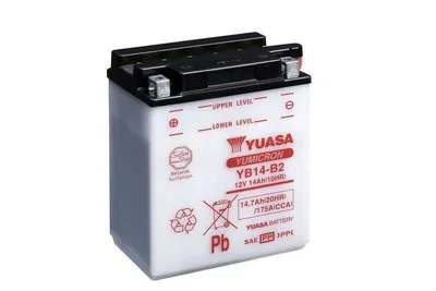 Image de Batterie | YUASA | YB14-B2 | 14 AH |