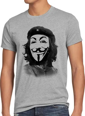 Produktbild von style3 Anonymous Cuba Liberta Herren T-Shirt Hacktivismus Netzkultur guy revolutionär