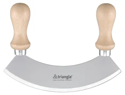Produktbild von triangle Wiegemesser Buche einschneidig