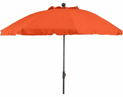 Image de SIENA GARDEN Parasol TROPICO polyester 210x140cm terracotta structure en tube d'acier anthracite
