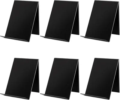 Imagen del producto de Soportes para libros de acrílico, color , juego de 6 unidades, dimensiones: 13 x 10 x 11,5 cm, ideales para libros y folletos