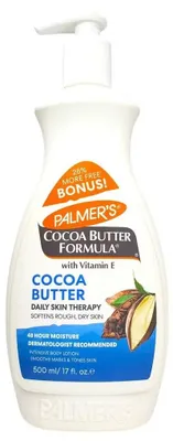 Produktbild von Körperlotion, Palmer's, Cocoa Butter Formula, mit Kakaobutter und Vitamin E, intensive Feuchtigkeitspflege, für trockene Haut, 500 ml
