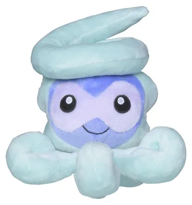 Produktbild von Pokemon Formeo (Schneeform) Kuscheltier - 14 cm Plüschtier Castform (Snowy Form)