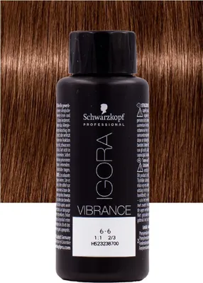 Produktbild von Schwarzkopf Igora Vibrance 6-6 Dunkles Schokoladenblond 60 ml