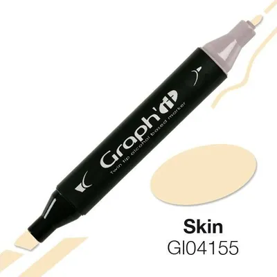 Produktbild von Graph'It Marker mit Doppelspitze - Haut