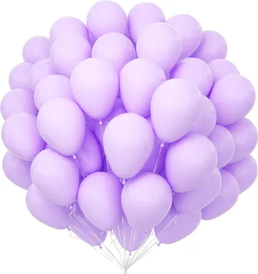 Immagine prodotto di Palloncini in lattice viola 30 cm 100 pezzi Qualità elio Set decorativo per compleanni