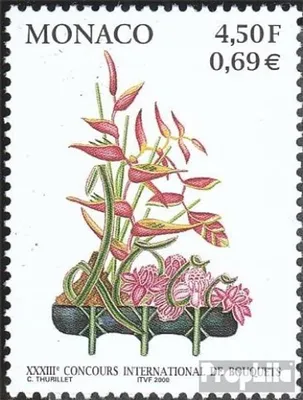 Produktbild von Briefmarken Monaco 1999 Mi 2479 (kompl.Ausg.) postfrisch Blumenbinderei