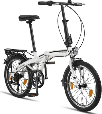 Produktbild von Rower składany Licorne Bike Conseres Premium 20 cali - Rower dla mężczyzn, chłopców, dziewcząt i kobiet - 6 biegów Shimano - Rower holenderski