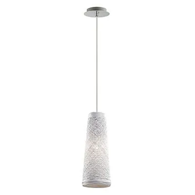 Produktbild von Ideal Lux Basket SP1, 1 Glühbirne(n), E27, IP20, Chrom, Weiß