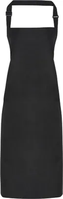 Immagine prodotto di Premier Workwear PR115 | Grembiule pettorina Grembiule pettorina impermeabile, 72 x 86 cm - Colore: Nero - Dimensioni: 72 x 86 cm